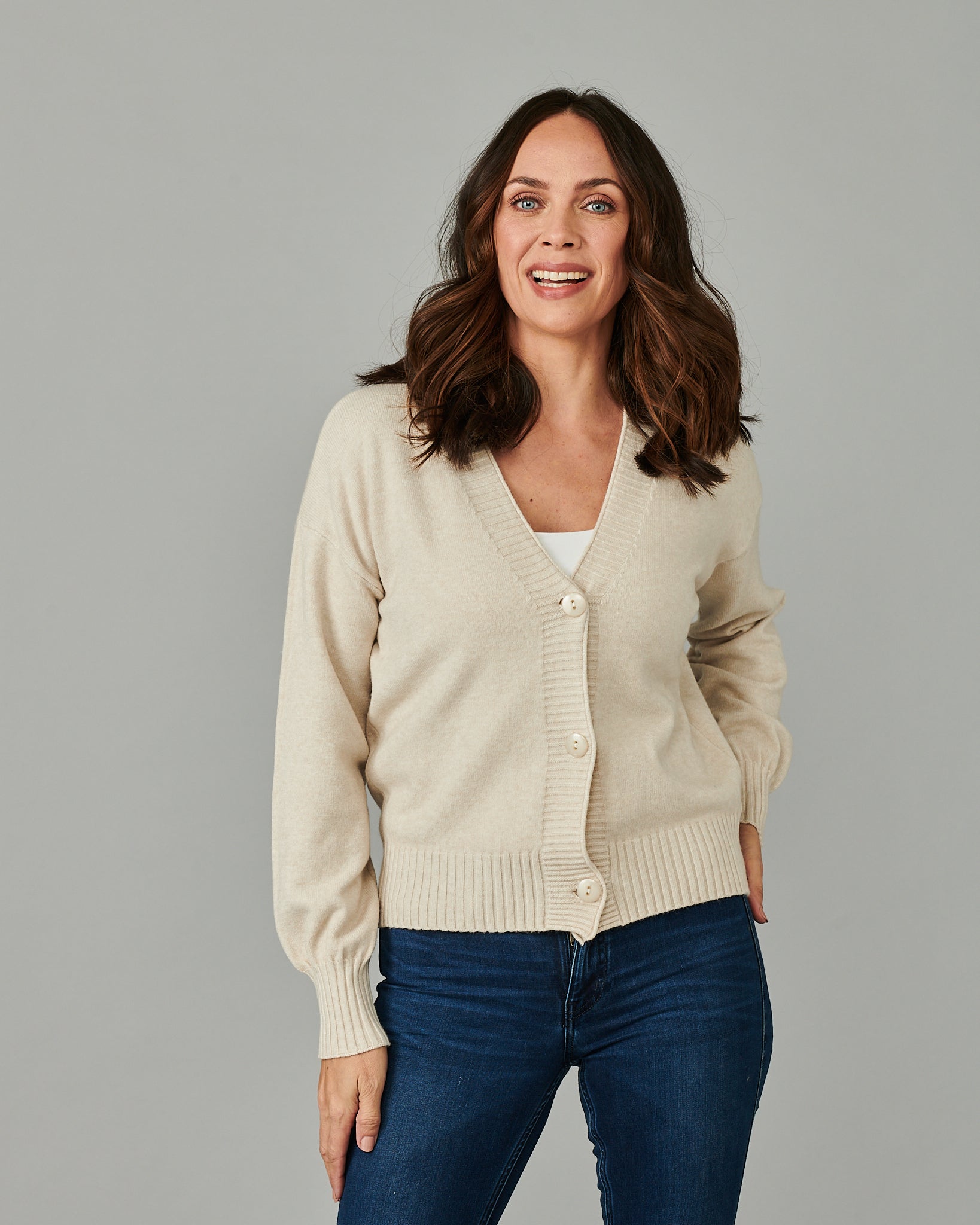 Big Button Cardigan