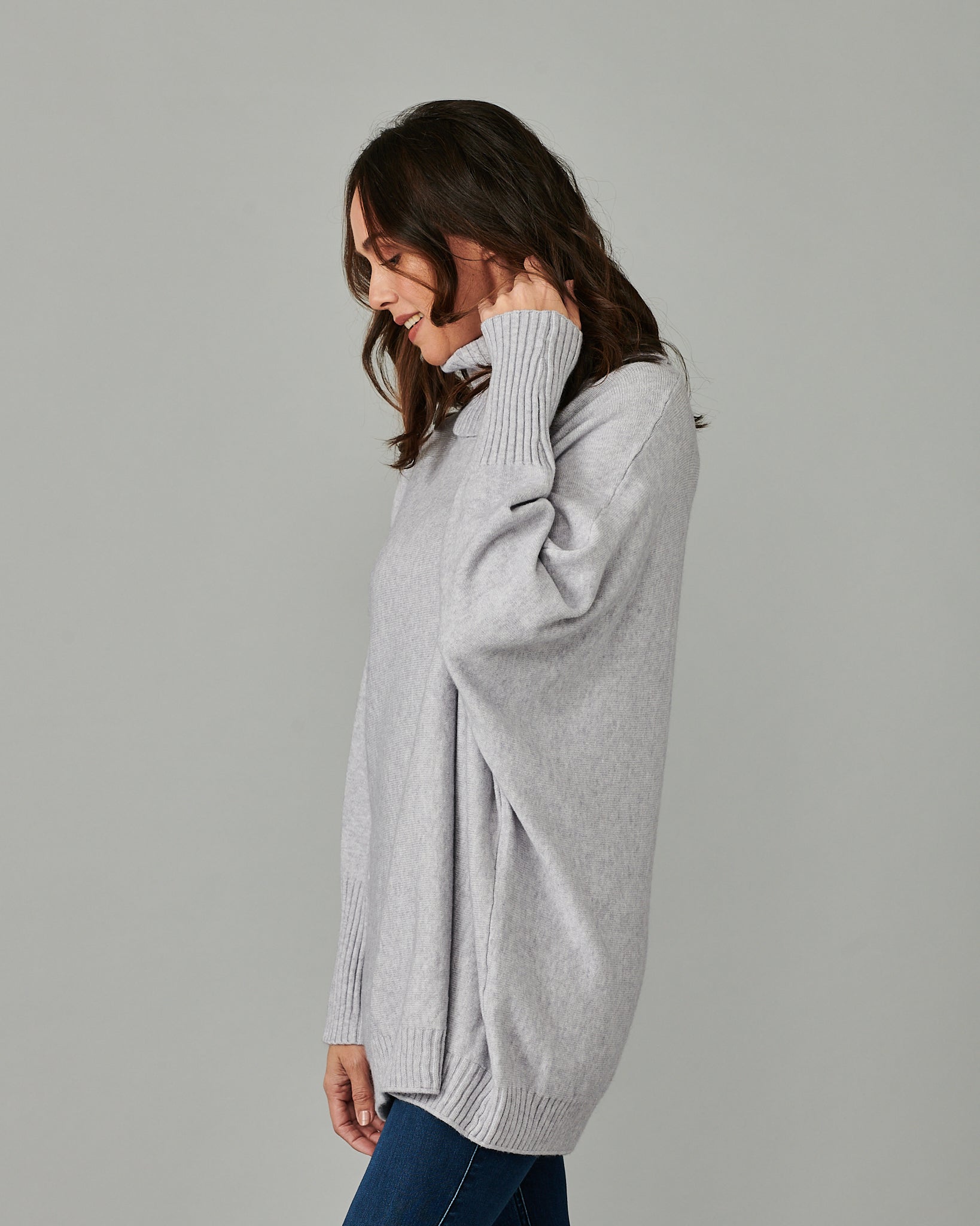 Knitted Roll Neck Jumper Miss Sugar