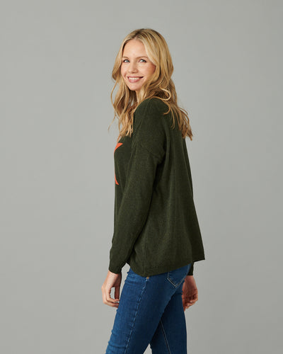 Khaki/Orange
