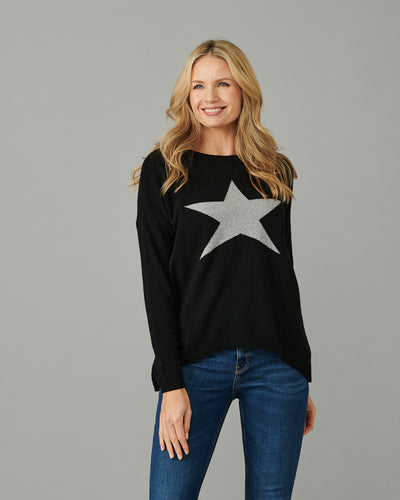 Black/Silver Lurex
