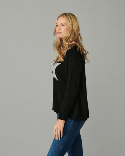 Black/Silver Lurex