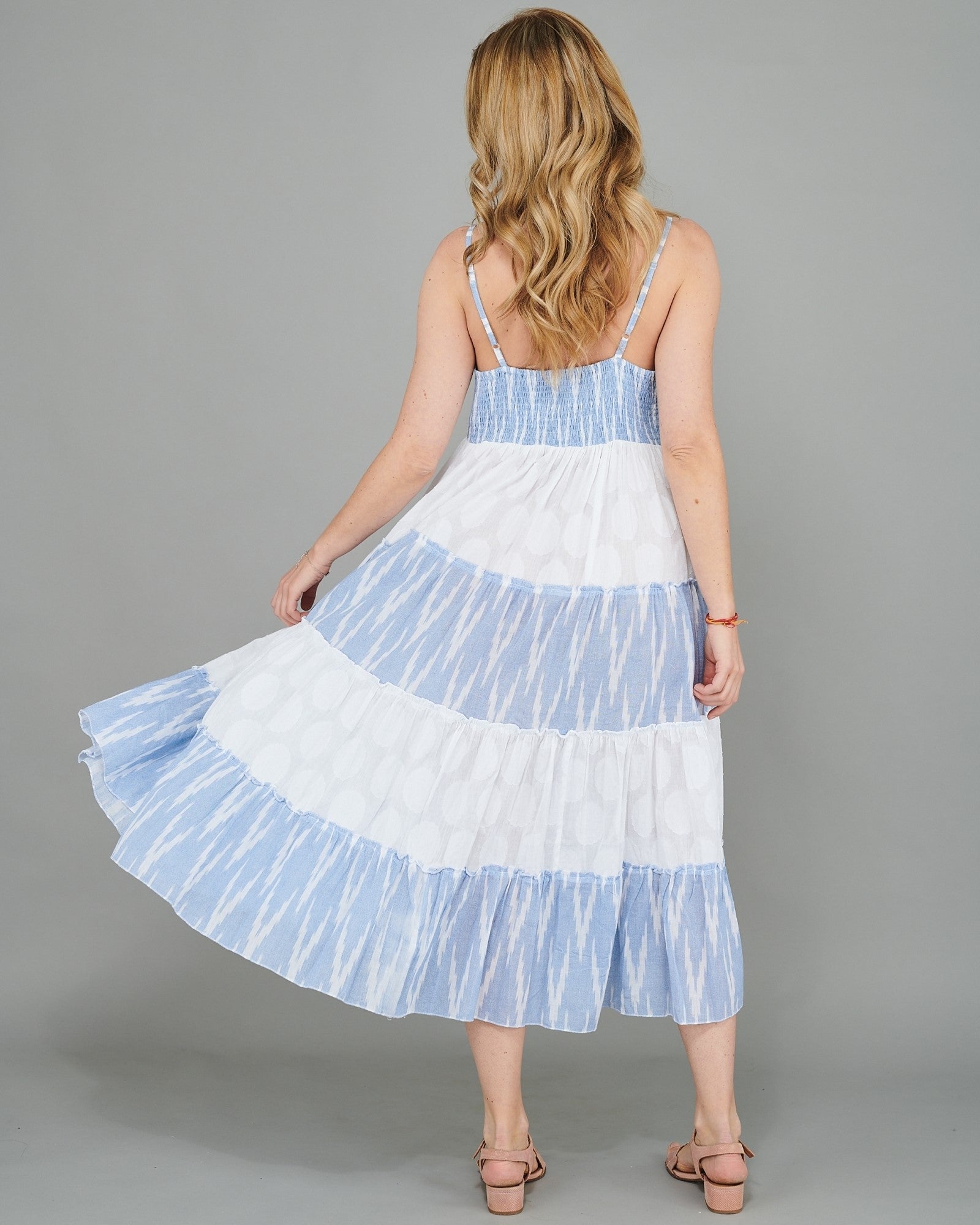 Layered Cotton Sundress Miss Sugar Layered Cotton Sundress Miss Sugar